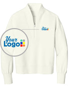 Ogio Transcend 1/4-Zip Custom Pullover, color: Opal White