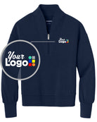 Ogio Transcend 1/4-Zip Custom Pullover, color: River Blue Navy