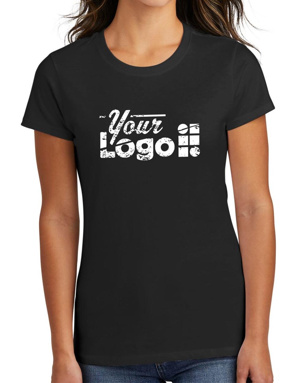 Port & Company S/S Fan Favorite Custom T-Shirt, color: Jet Black