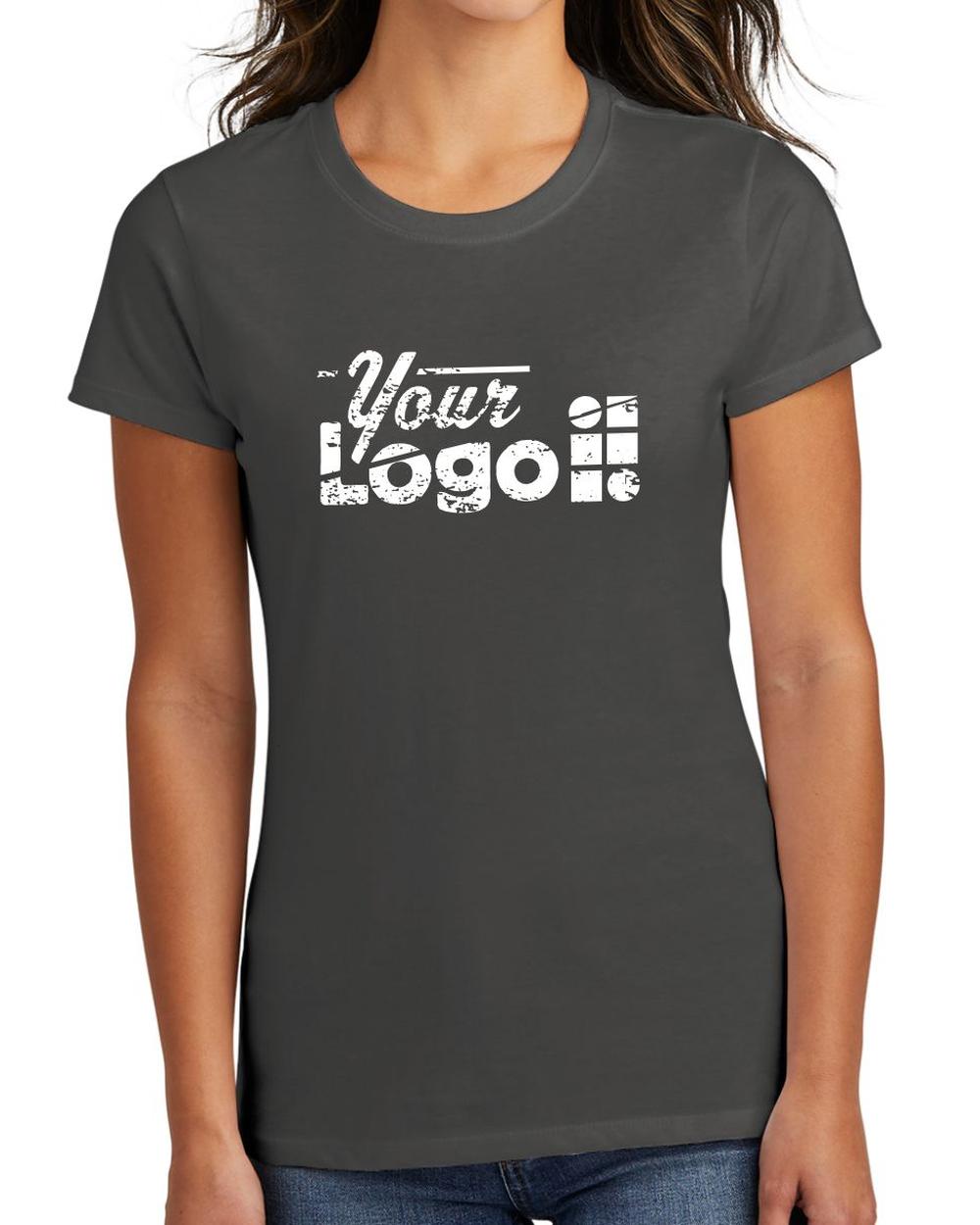 Port & Company S/S Fan Favorite Custom T-Shirt, color: Charcoal