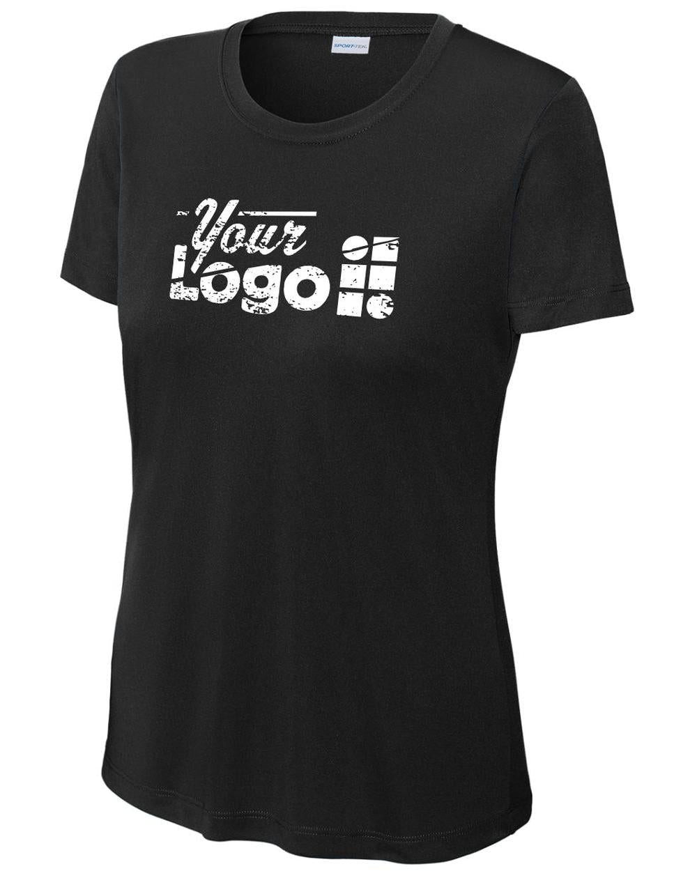 Sport-Tek S/S PosiCharge Competitor Custom T-Shirt, color: Black