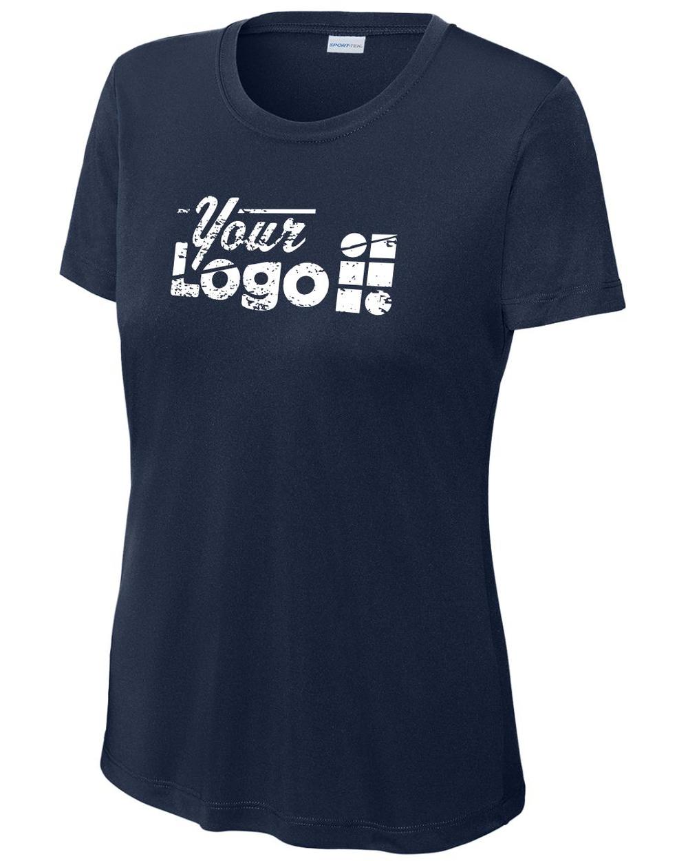 Sport-Tek S/S PosiCharge Competitor Custom T-Shirt, color: True Navy