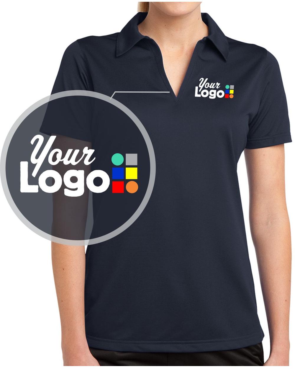 Sport-Tek S/S PosiCharge Active Textured Custom Golf Shirt, color: True Navy