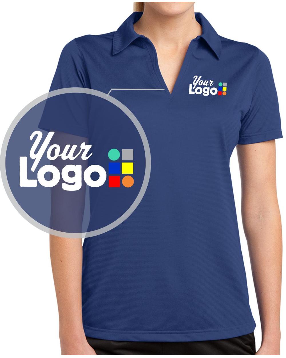 Sport-Tek S/S PosiCharge Active Textured Custom Golf Shirt, color: True Royal