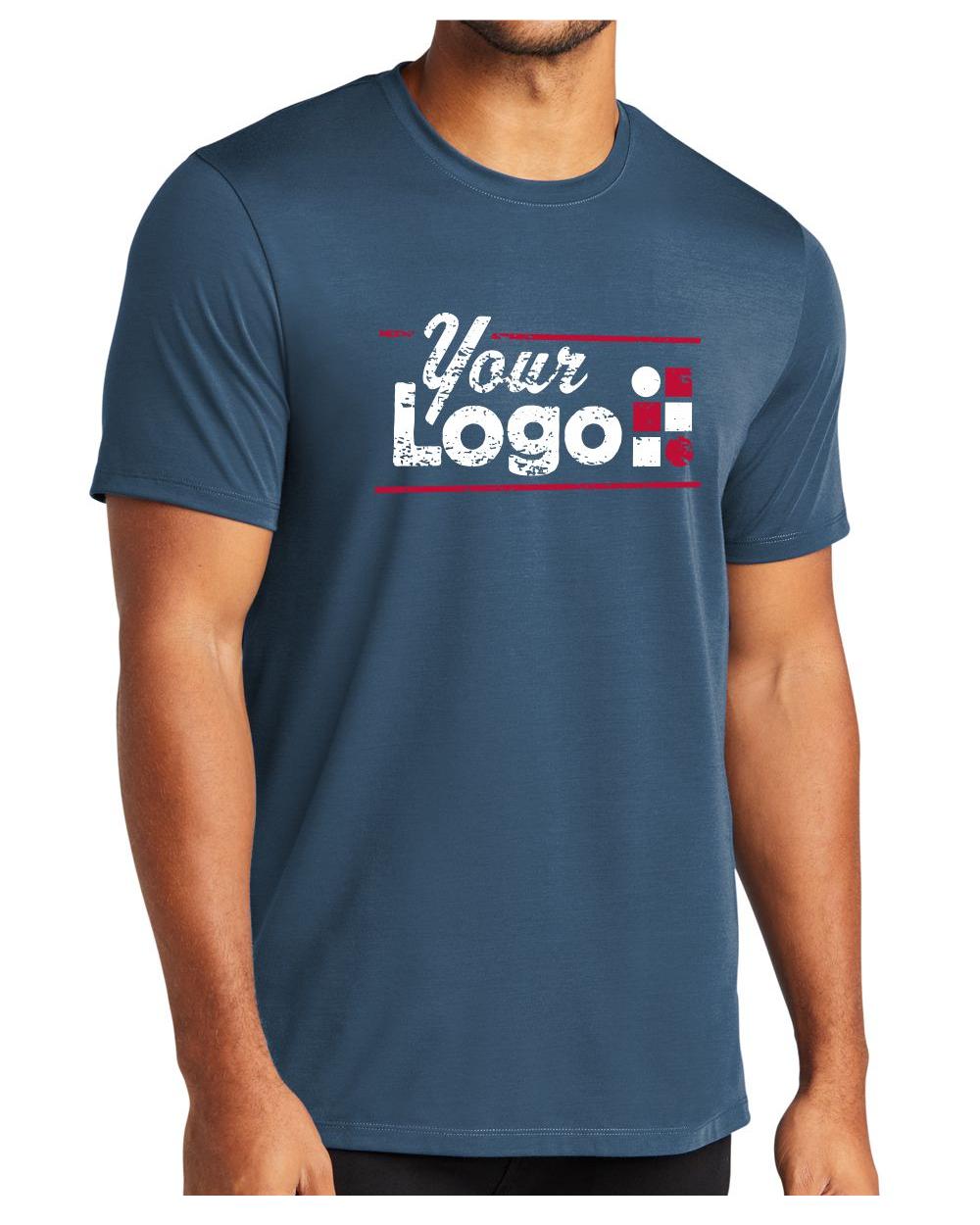 MERCER-METTLE S/S Stretch Custom T-Shirt, color: Insignia Blue