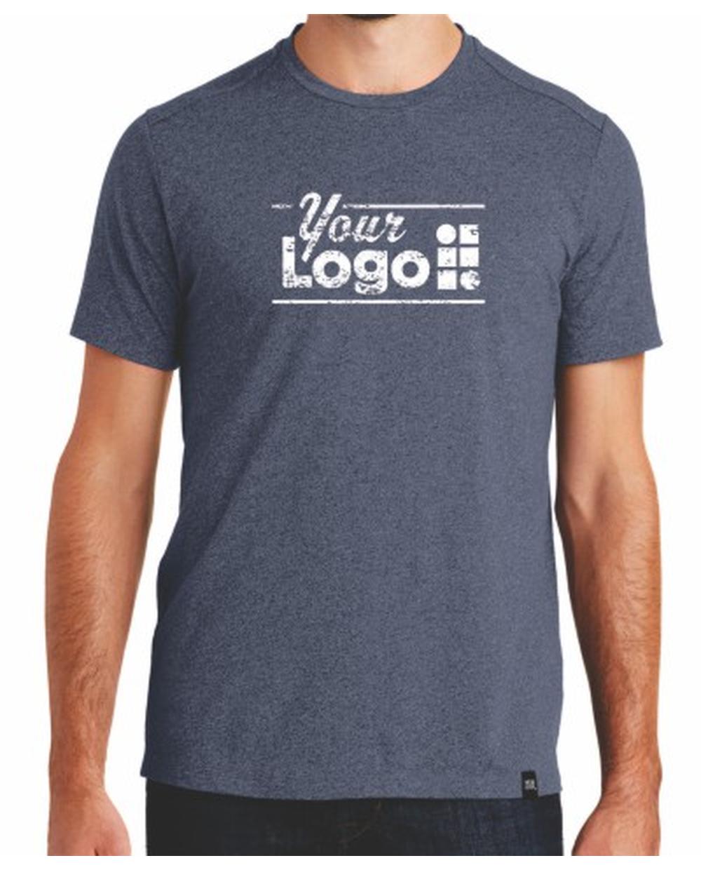 New Era S/S Heritage Custom T-Shirt, color: True Navy Heather