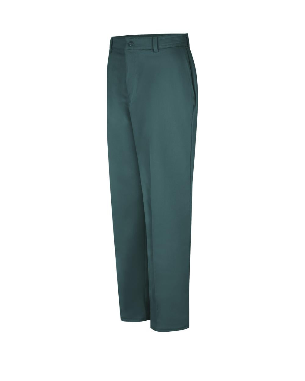 RedKap Wrinkle-Resistant Cotton Work Pant, color: Spruce Green