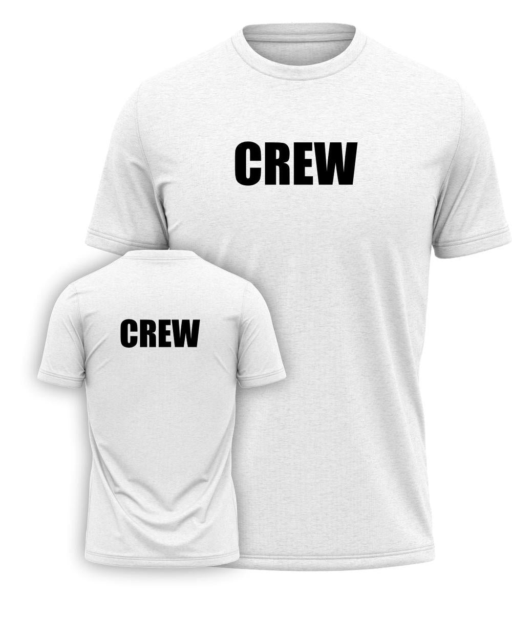 Port & Company S/S Crew Titled T-Shirt, color: White/Black