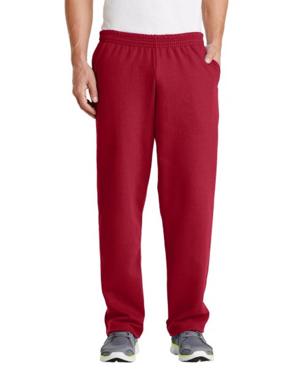Port & Company Classic Fleece Pant, color: Red