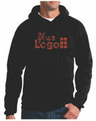Port & Company Ultimate Custom Hoodie, color: Jet Black