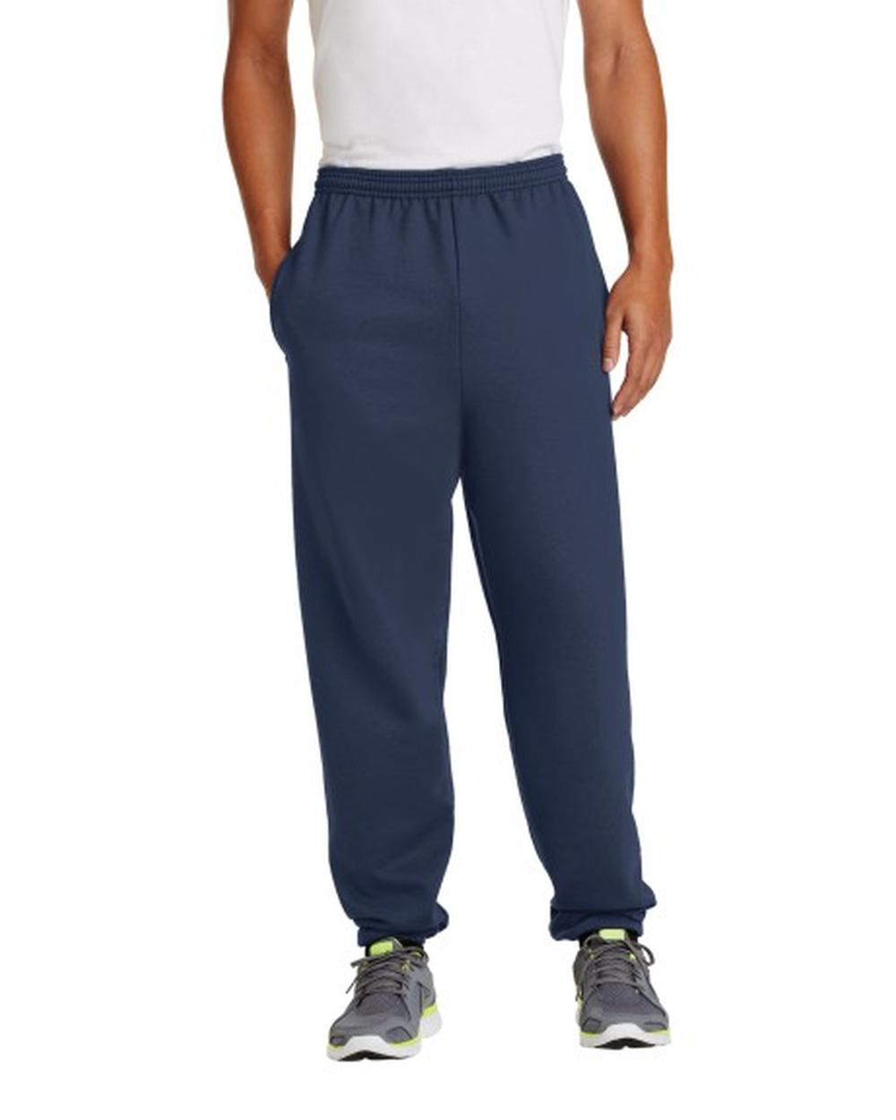 Port & Company Ultimate Fleece Pant, color: Navy