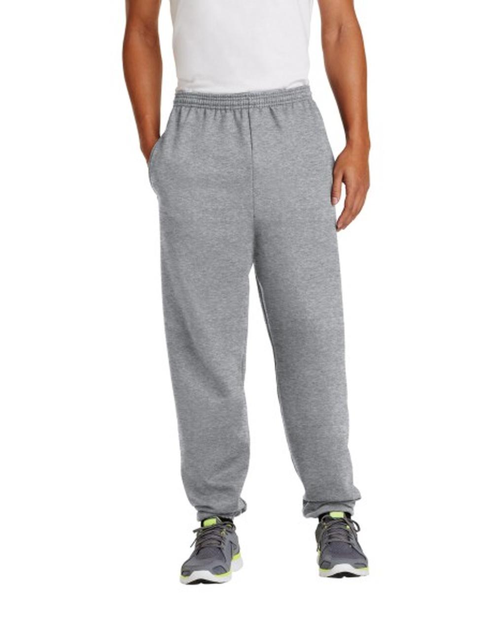 Port & Company Ultimate Fleece Pant, color: Athletic Heather