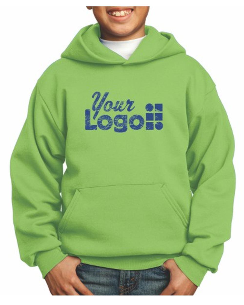 Port & Company Ultimate Custom Hoodie, color: Lime