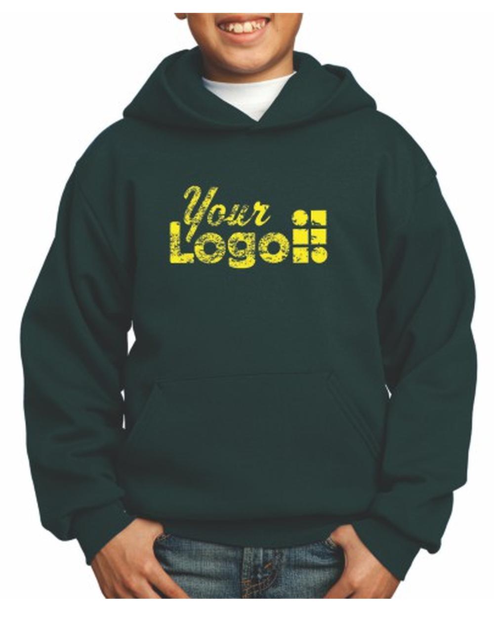 Port & Company Ultimate Custom Hoodie, color: Dark Green
