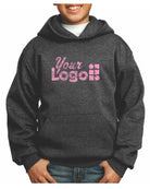 Port & Company Ultimate Custom Hoodie, color: Dark Heather Grey