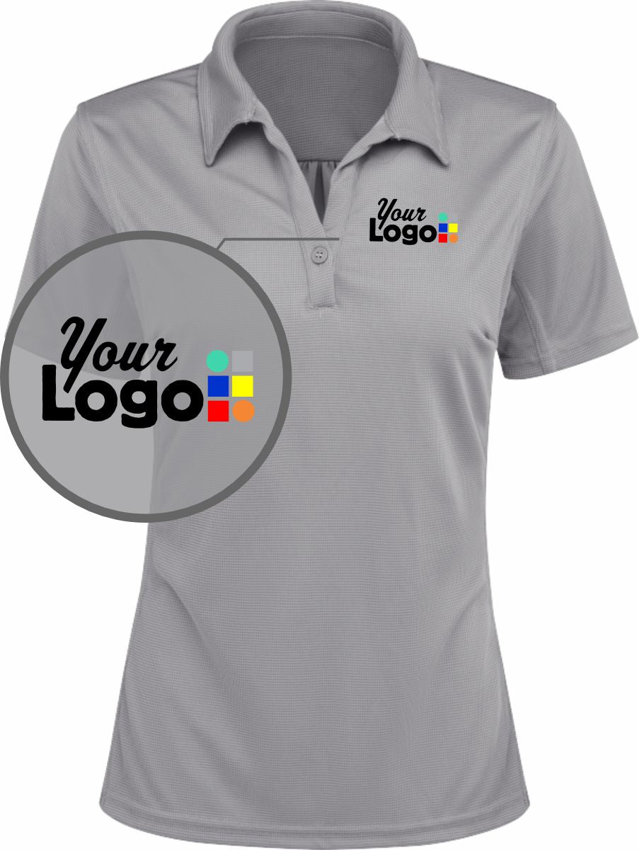 RedKap S/S Flex Series Pro Custom Golf Shirt, color: Grey
