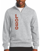 Sport-Tek 1/4 Zip Custom Sweatshirt, color: Athletic Heather