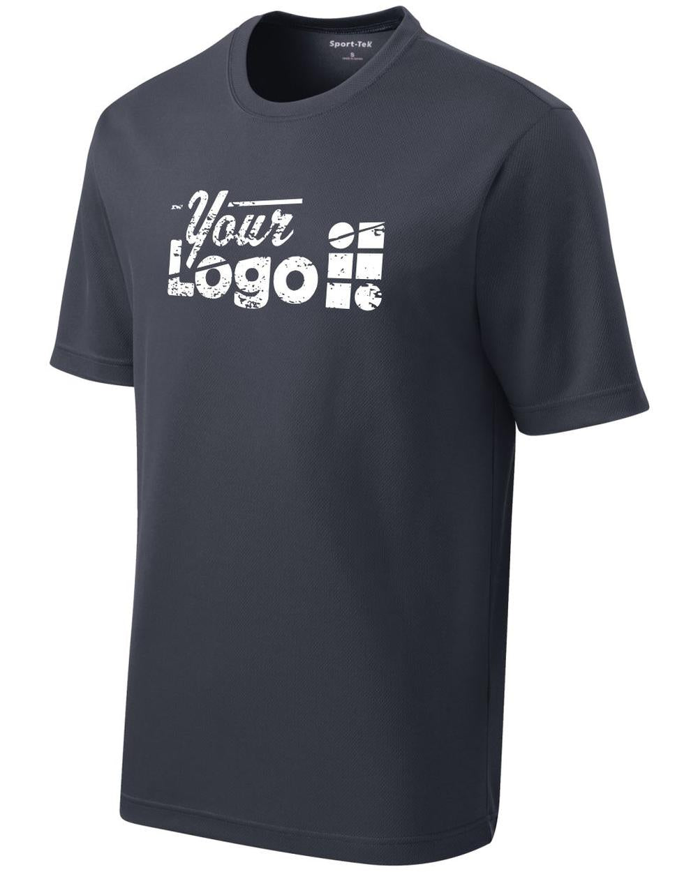 Sport-Tek S/S PosiCharge RacerMesh Custom T-Shirt, color: Graphite