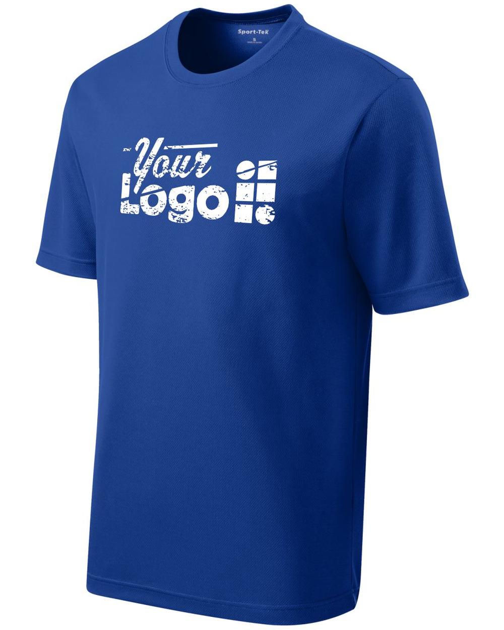 Sport-Tek S/S PosiCharge RacerMesh Custom T-Shirt, color: True Royal