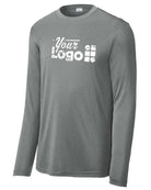 Sport-Tek L/S Competitor Custom T-Shirt, color: Iron Grey Heather