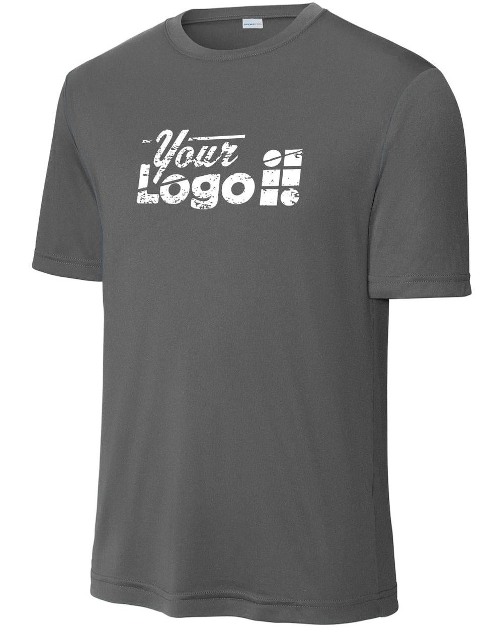 Sport-Tek S/S Competitor Custom T-Shirt, color: Iron Grey