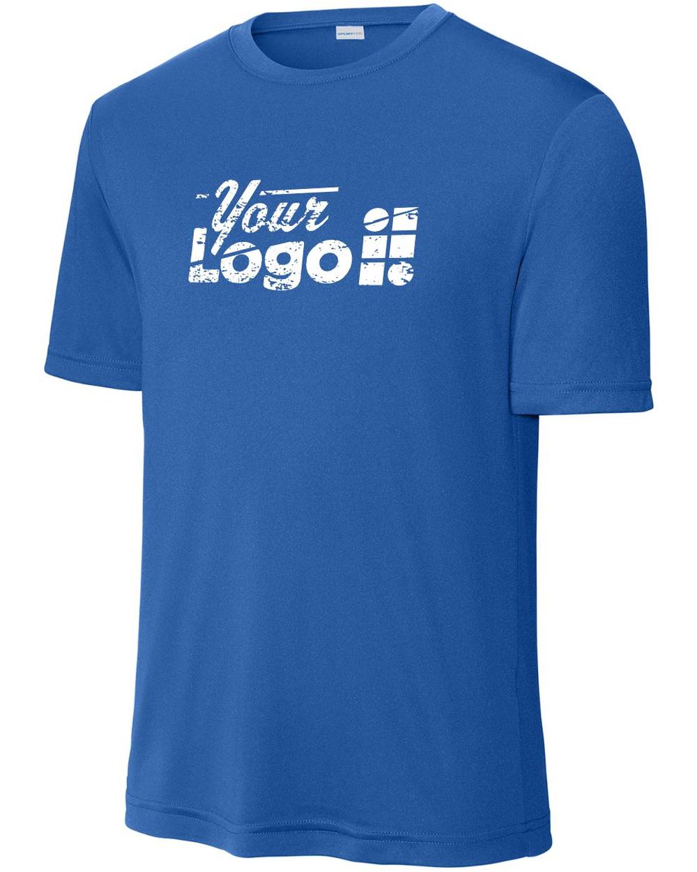 Sport-Tek S/S Competitor Custom T-Shirt, color: True Royal