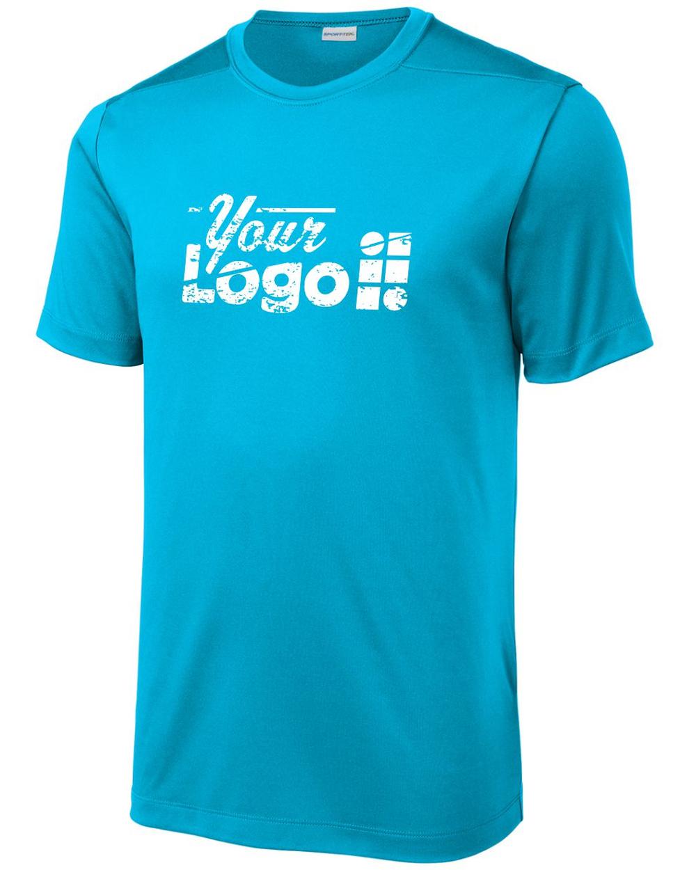 Sport-Tek S/S Posi-UV Pro Custom T-Shirt, color: Sapphire
