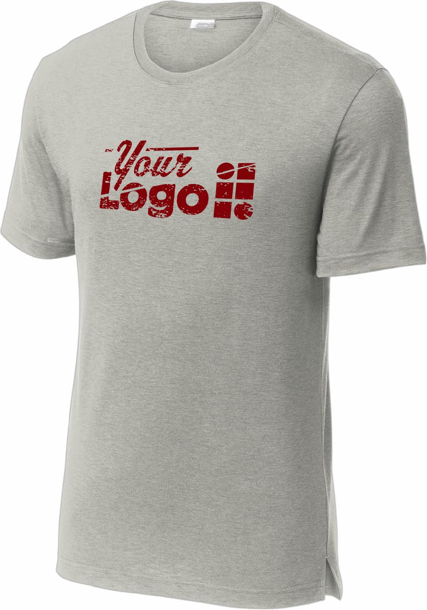 Sport-Tek S/S PosiCharge Strive Custom T-Shirt, color: Silver
