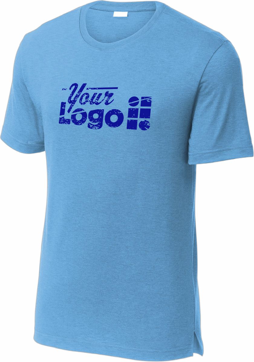 Sport-Tek S/S PosiCharge Strive Custom T-Shirt, color: Carolina Blue