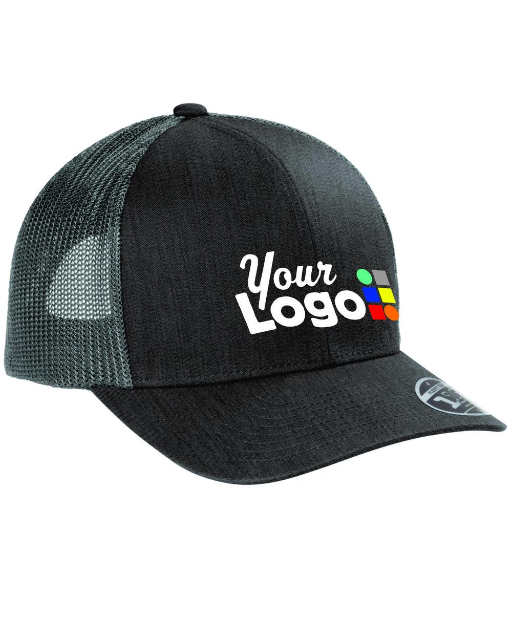 TravisMathew Cruz Trucker Custom Cap, color: Black Heather