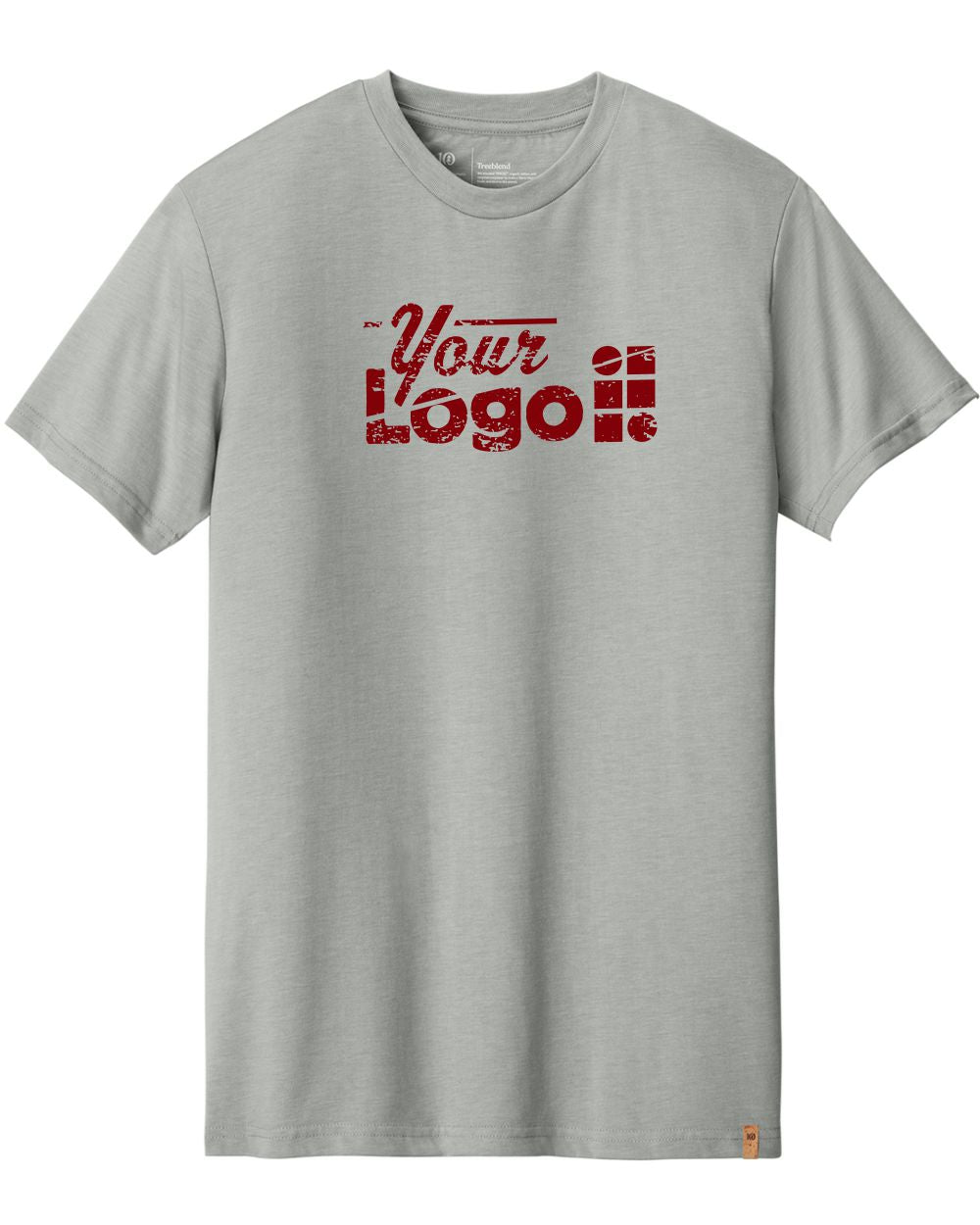 Tentree S/S TreeBlend Classic Custom T-Shirt, color: Hi Rise Grey Heather