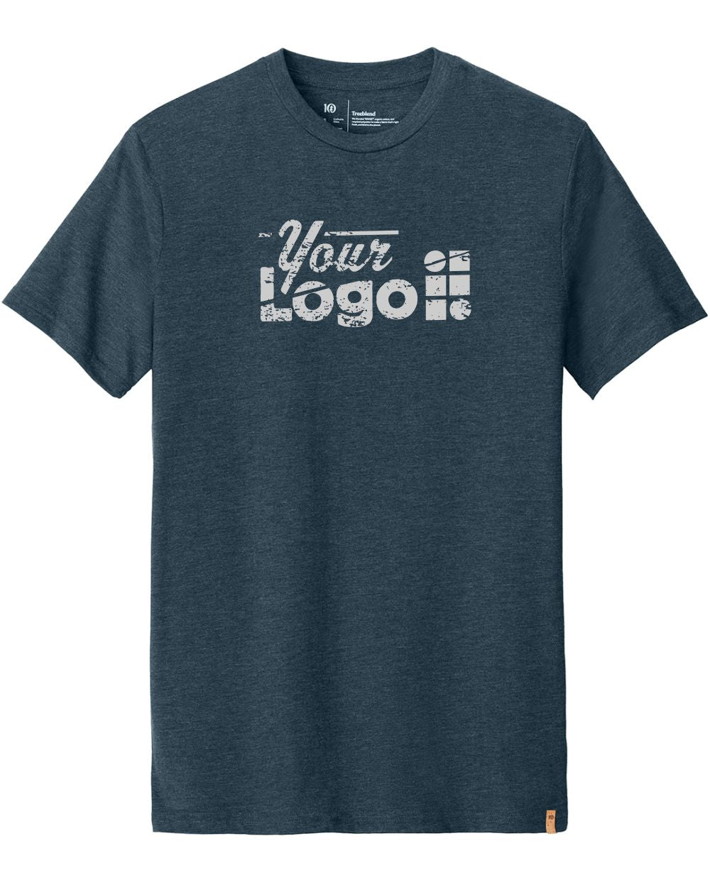 Tentree S/S TreeBlend Classic Custom T-Shirt, color: Moonlit Ocean Heather