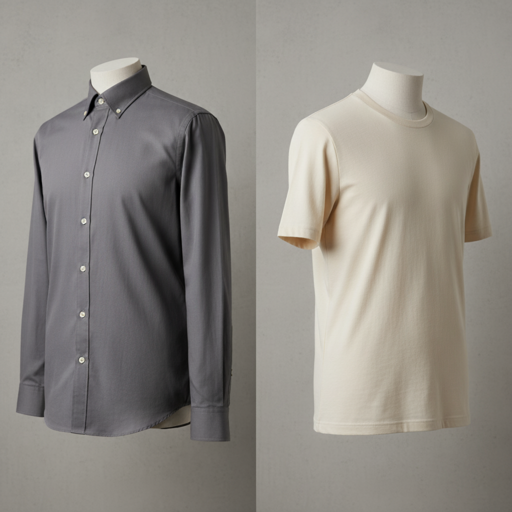 Shirt vs T-Shirt: What's the Difference? – WearForm.com