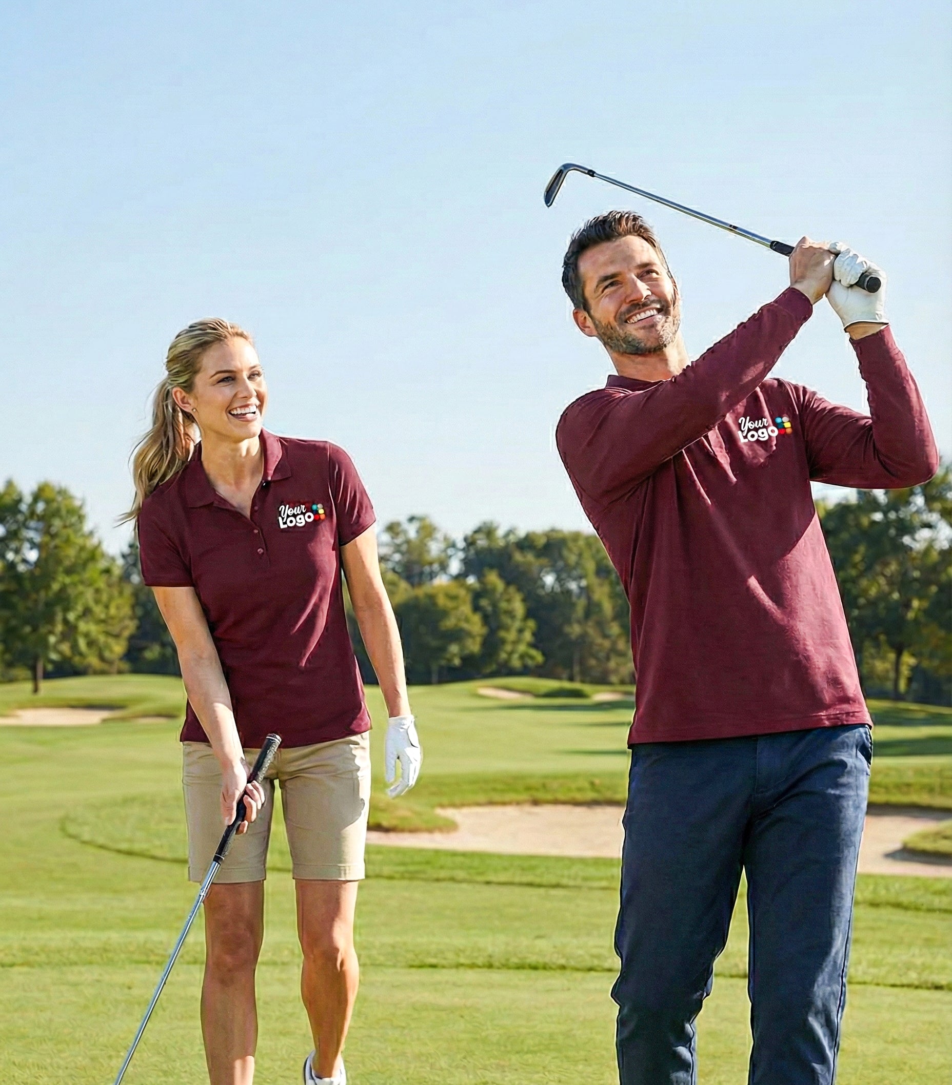 Cotton Custom Golf Shirt