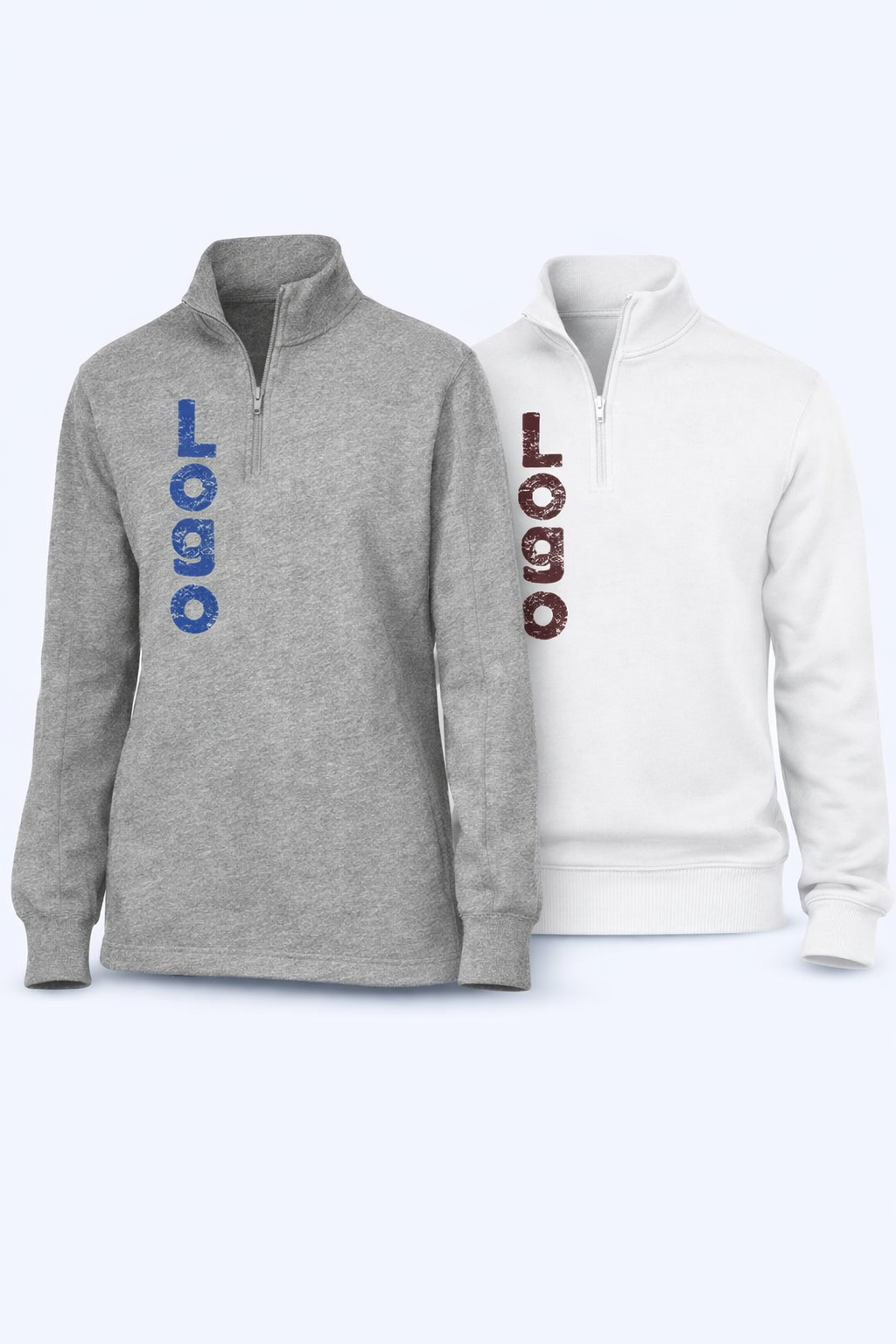 Custom Quarter Zip Sweatshirts