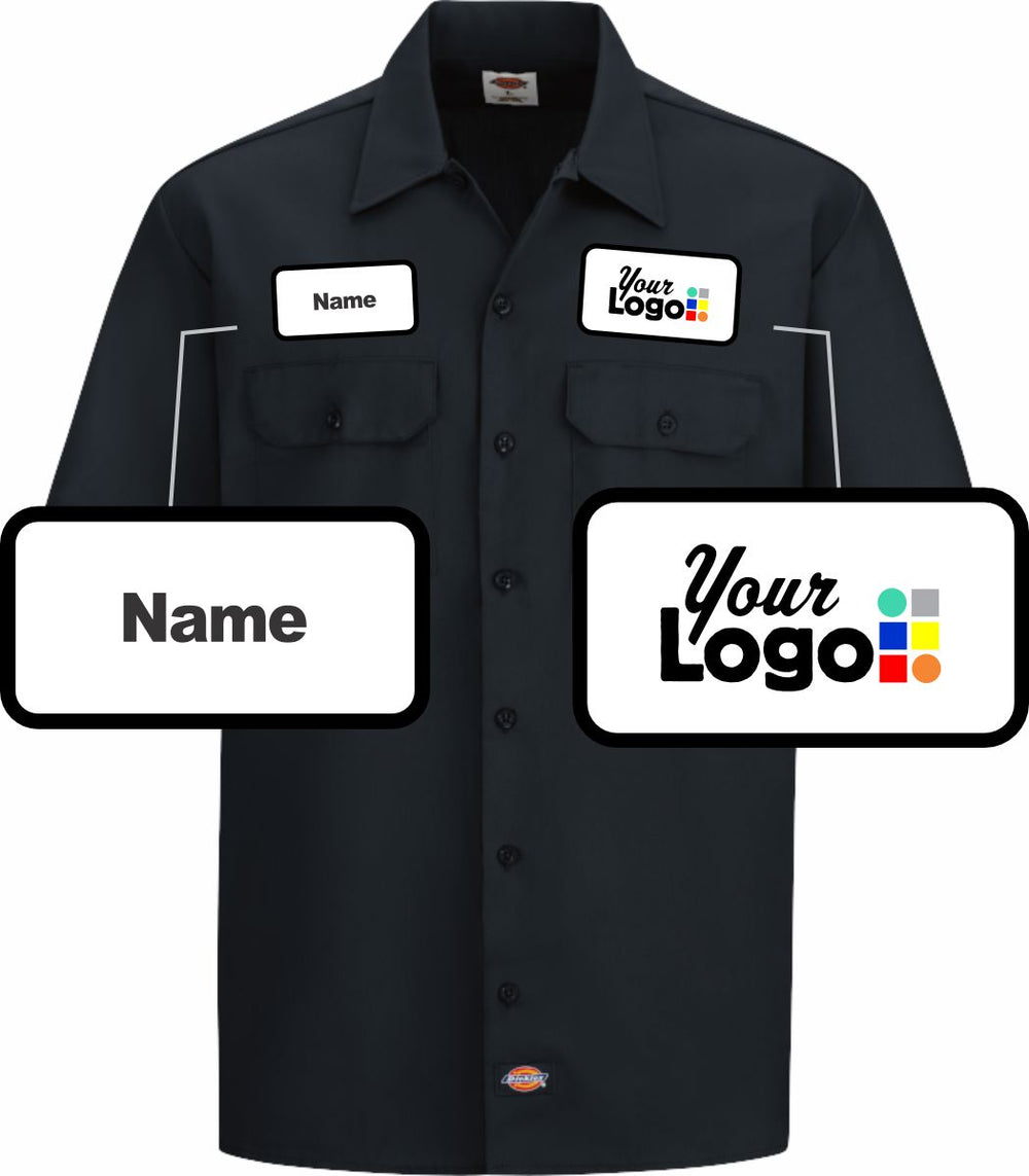 Men's S/S Traditional Custom Work Shirt