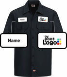 Dickies S/S Traditional Custom Work Shirt, color: Black