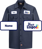 Dickies S/S Traditional Custom Work Shirt, color: Dark Navy