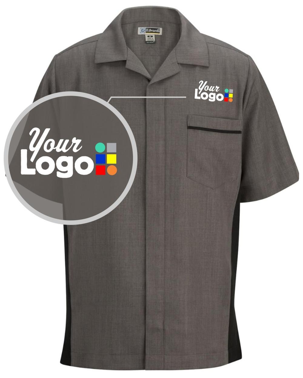 Edwards Premier Tunic Custom Housekeeping Coat, color: Graphite