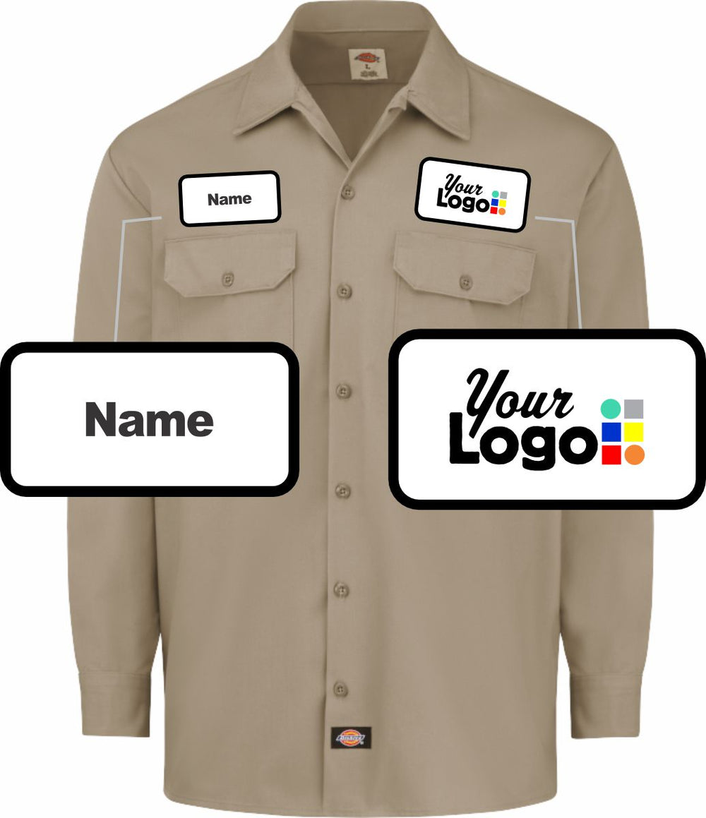 Men's L/S Heavyweight Cotton Twill Custom Work Shirt