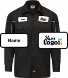 Dickies L/S Traditional Custom Work Shirt, color: Black
