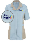 Edwards Premier Tunic Custom Housekeeping Coat, color: Glacier Blue