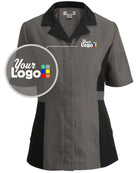 Edwards Premier Tunic Custom Housekeeping Coat, color: Graphite