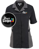 Edwards Premier Tunic Custom Housekeeping Coat, color: Black