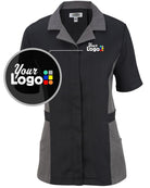 Edwards Premier Tunic Custom Housekeeping Coat, color: Black