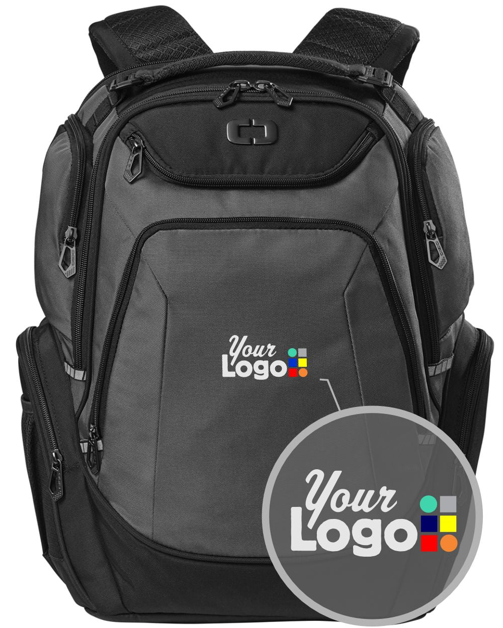 Ogio Kinetic Custom Backpack, color: Gear Grey