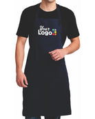Port Authority Full-Size Bib Custom Apron, color: Navy