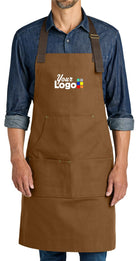 Port Authority Signature Workwear Custom Apron, color: Duck Brown
