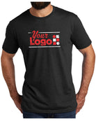 Allmade S/S Tri-Blend Custom T-Shirt, color: Space Black