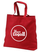 Port Authority Convention Custom Tote Bag, color: Red